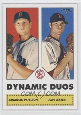 2006 Topps '52 - Dynamic Duos #DD2 - Jonathan Papelbon, Jon Lester