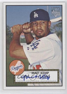 2006 Topps '52 - Signatures #52S-MK - Matt Kemp