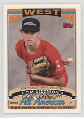 2006 Topps Aflac - Promotional #AFLAC-TA - Tim Alderson