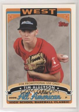 2006 Topps Aflac - Promotional #AFLAC-TA - Tim Alderson