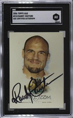 2006 Topps Allen & Ginter's - [Base] #310 - Randy Couture [SGC Authentic Authentic]