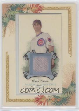 2006 Topps Allen & Ginter's - Framed Mini Relics #AGR-MP - Mark Prior