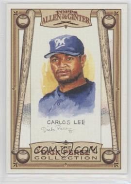 2006 Topps Allen & Ginter's - The Dick Perez Collection #16 - Carlos Lee