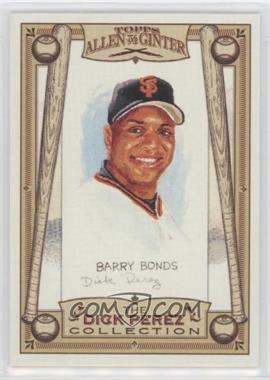 2006 Topps Allen & Ginter's - The Dick Perez Collection #25 - Barry Bonds