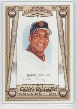 2006 Topps Allen & Ginter's - The Dick Perez Collection #25 - Barry Bonds