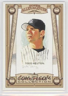 2006 Topps Allen & Ginter's - The Dick Perez Collection #9 - Todd Helton