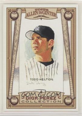 2006 Topps Allen & Ginter's - The Dick Perez Collection #9 - Todd Helton