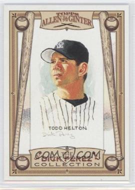 2006 Topps Allen & Ginter's - The Dick Perez Collection #9 - Todd Helton