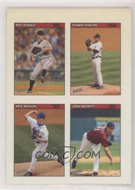 2006 Topps Bazooka - 4 on 1 Stickers #27 - Roy Oswalt, Kris Benson, Shawn Chacon, Josh Beckett