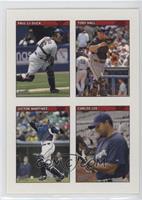 Paul Lo Duca, Toby Hall, Victor Martinez, Carlos Lee