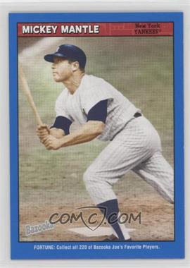 2006 Topps Bazooka - [Base] - Blue Fortunes #15 - Mickey Mantle