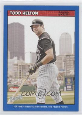 2006 Topps Bazooka - [Base] - Blue Fortunes #83 - Todd Helton