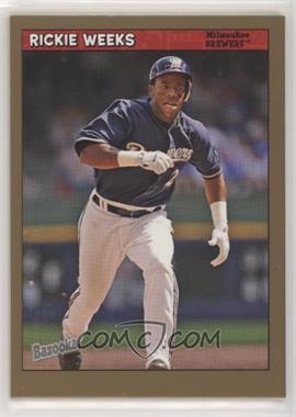 2006 Topps Bazooka - [Base] - Gold Chunks #118 - Rickie Weeks