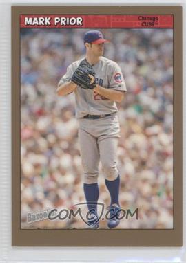 2006 Topps Bazooka - [Base] - Gold Chunks #94 - Mark Prior