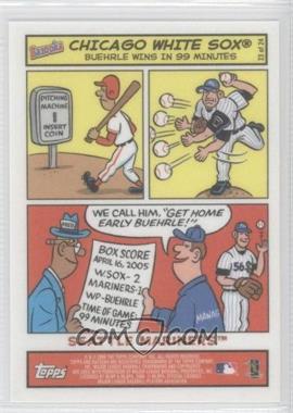 2006 Topps Bazooka - Comics #23 - Mark Buehrle