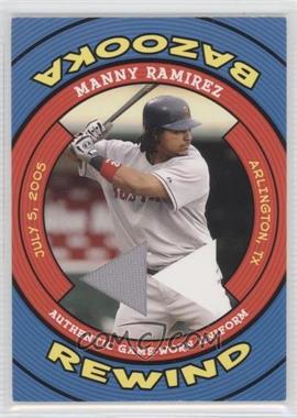 2006 Topps Bazooka - Rewind #BR-MR - Manny Ramirez