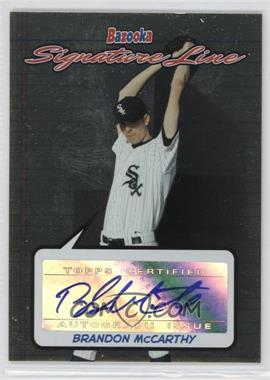 2006 Topps Bazooka - Signature Line #BSL-BM - Brandon McCarthy