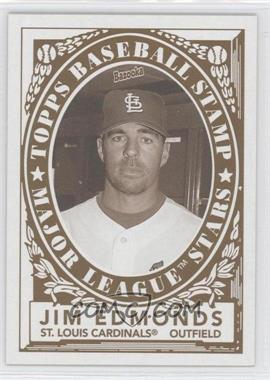 2006 Topps Bazooka - Stamps #7 - Jim Edmonds