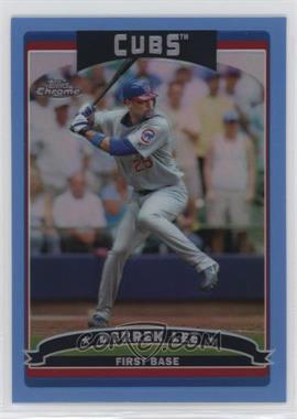 2006 Topps Chrome - [Base] - Blue Refractor #239 - Derrek Lee