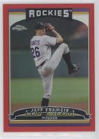 Jeff Francis [EX to NM] #/90