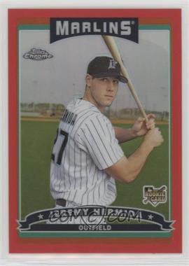 2006 Topps Chrome - [Base] - Red Refractor #308 - Jeremy Hermida /90