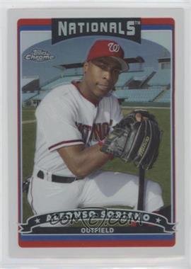 2006 Topps Chrome - [Base] - Refractor #128 - Alfonso Soriano