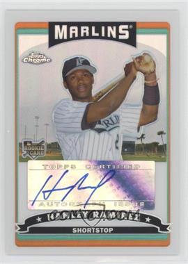 2006 Topps Chrome - [Base] - Refractor #352 - Hanley Ramirez /500