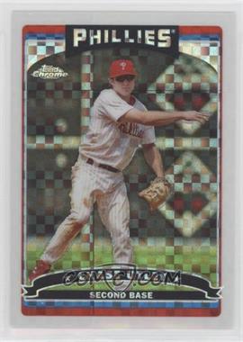 2006 Topps Chrome - [Base] - X-Fractor #171 - Chase Utley