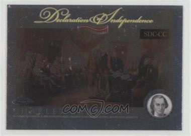 2006 Topps Chrome - Signers of the Declaration of Independence #SDC-CC - Charles Carroll