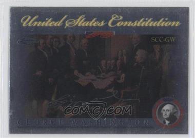 2006 Topps Chrome - Signers of the United States Constitution #SCC-GW - George Washington