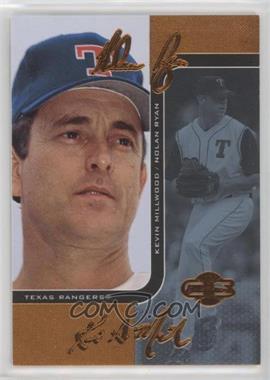 2006 Topps Co-Signers - Changing Faces - Blue #17-A - Nolan Ryan, Kevin Millwood /125