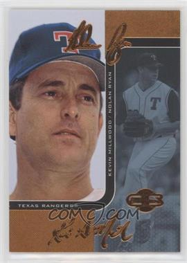 2006 Topps Co-Signers - Changing Faces - Blue #17-A - Nolan Ryan, Kevin Millwood /125