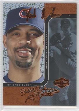 2006 Topps Co-Signers - Changing Faces - Blue #9-C - Derrek Lee, Mark Prior /125