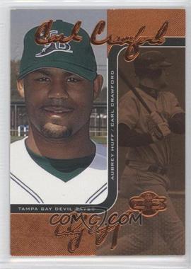 2006 Topps Co-Signers - Changing Faces - Bronze #81-A - Carl Crawford, Aubrey Huff /150