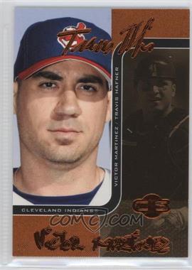 2006 Topps Co-Signers - Changing Faces - Gold #29-A - Travis Hafner, Victor Martinez /115