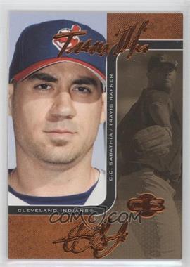 2006 Topps Co-Signers - Changing Faces - Gold #29-B - Travis Hafner, CC Sabathia /115