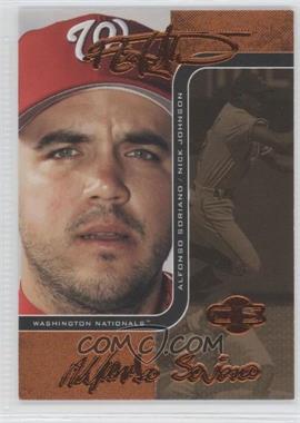 2006 Topps Co-Signers - Changing Faces - Gold #43-A - Nick Johnson, Alfonso Soriano /115