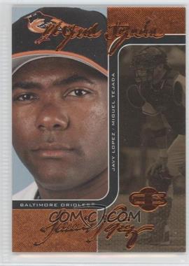 2006 Topps Co-Signers - Changing Faces - Gold #5-B - Miguel Tejada, Javy Lopez /115