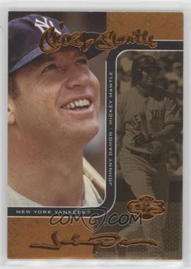 2006 Topps Co-Signers - Changing Faces - Gold #7-C - Mickey Mantle, Johnny Damon /115