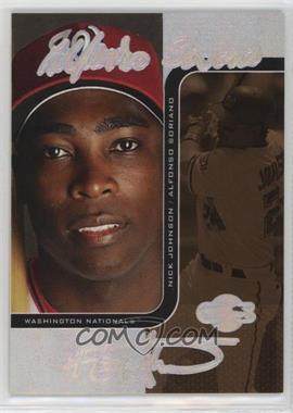 2006 Topps Co-Signers - Changing Faces - HyperSilver Bronze #18-A - Alfonso Soriano, Nick Johnson /75