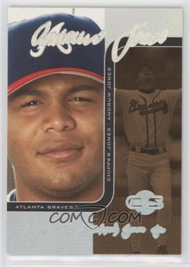 2006 Topps Co-Signers - Changing Faces - HyperSilver Bronze #31-A - Andruw Jones, Chipper Jones /75