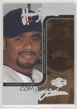 2006 Topps Co-Signers - Changing Faces - HyperSilver Bronze #40-B - Johan Santana, Torii Hunter /75