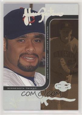 2006 Topps Co-Signers - Changing Faces - HyperSilver Bronze #40-C - Johan Santana, Justin Morneau /75