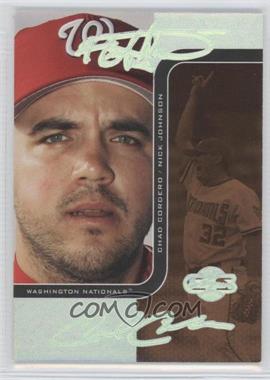 2006 Topps Co-Signers - Changing Faces - HyperSilver Bronze #43-C - Nick Johnson, Chad Cordero /75