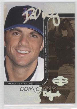 2006 Topps Co-Signers - Changing Faces - HyperSilver Gold #14-C - David Wright, Carlos Delgado /5