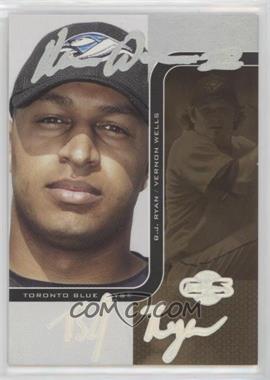 2006 Topps Co-Signers - Changing Faces - HyperSilver Gold #91-C - Vernon Wells, B.J. Ryan /5