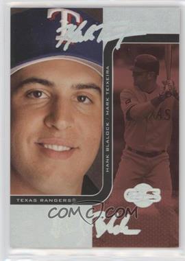 2006 Topps Co-Signers - Changing Faces - HyperSilver Red #65-B - Mark Teixeira, Hank Blalock /25