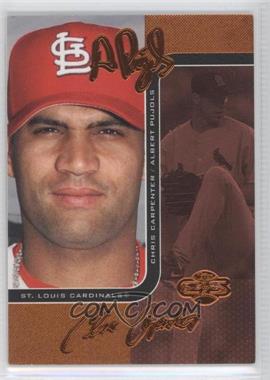 2006 Topps Co-Signers - Changing Faces - Red #1-C - Albert Pujols, Chris Carpenter /150