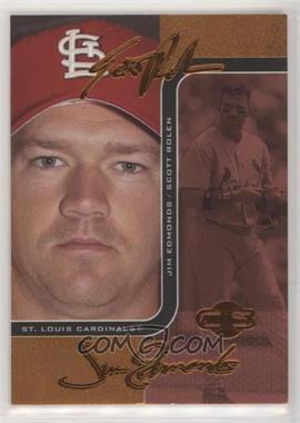 2006 Topps Co-Signers - Changing Faces - Red #13-A - Scott Rolen, Jim Edmonds /150