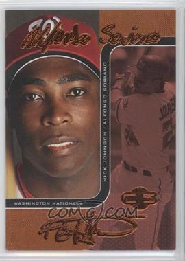 2006 Topps Co-Signers - Changing Faces - Red #18-A - Alfonso Soriano, Nick Johnson /150